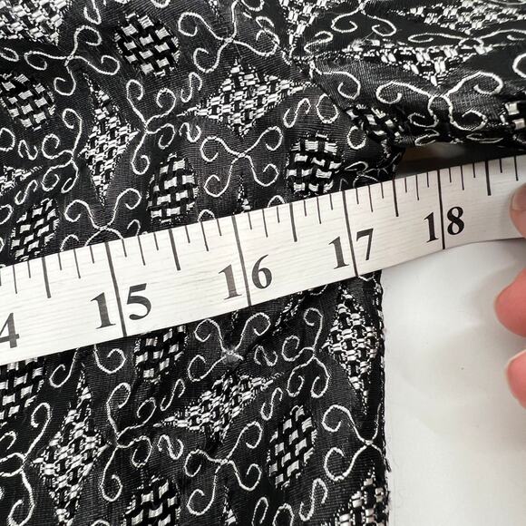 Vintage LongHorn by Niver Western Wear Crop Jacket Top Silver Gray Pewter Clasps - Picture 7 of 11